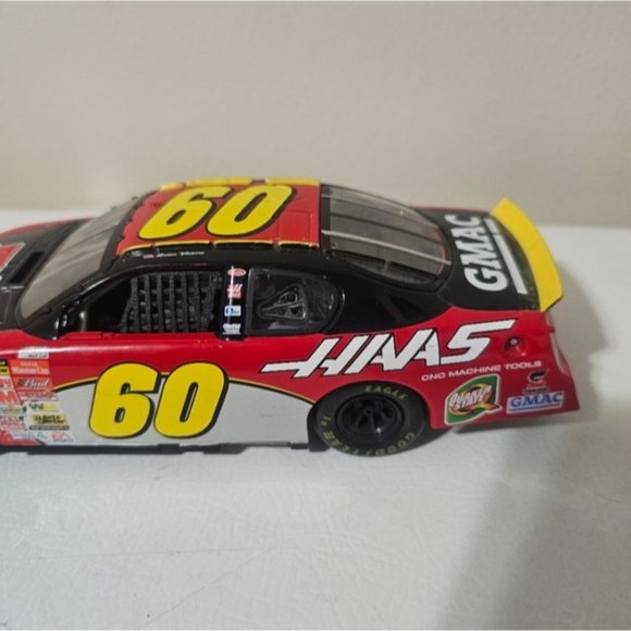 2003 Brian Vickers #60 HAAS Chevy 1/24 Team Caliber Diecast Car - Picture 7 of 8
